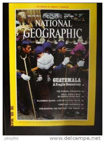 National Geographic Magazine June 1988 - Wetenschappen