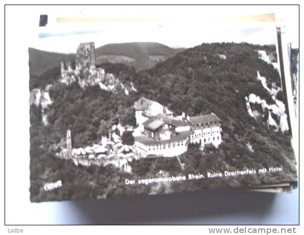 Duitsland Deutschland Allemagne Germany NRW Panorama Drachenfels Hotel - Drachenfels