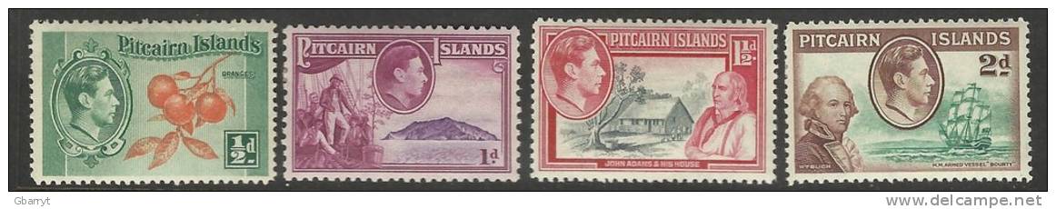 Pitcairn Islands Scott #  1 - 4  MNH VF..MLH VF...See Description......... . ... ......................... .....S54 - Pitcairn