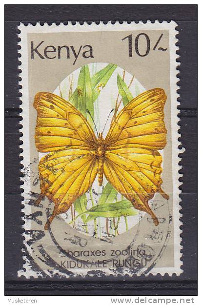 Kenya 1988 Mi. 428     10 Sh Schmetterling Butterfly Papillon - Kenia (1963-...)