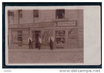 Salon De Coiffure, Montreux? Lausanne? (21509) Pli D'angle - Andere & Zonder Classificatie