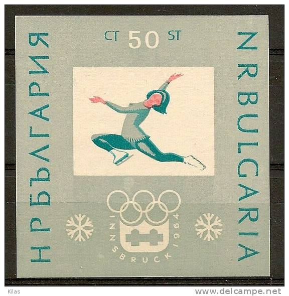 BULGARIA Olympic Winter Games Innsbruck - Winter 1964: Innsbruck
