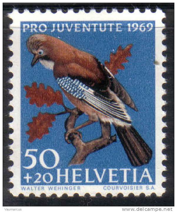 Zu J 231 PRO JUVENTUTE 1969 ** / MNH - Ungebraucht