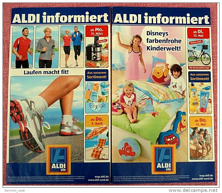 19 X ALDI Informiert 2008 Reklame Prospekte  - Insgesammt  Ca. 550 Seiten - Sonstige & Ohne Zuordnung