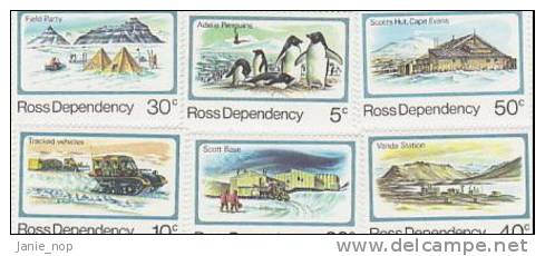 Ross Dependency-1982 Pictorials Set  MNH - Altri & Non Classificati