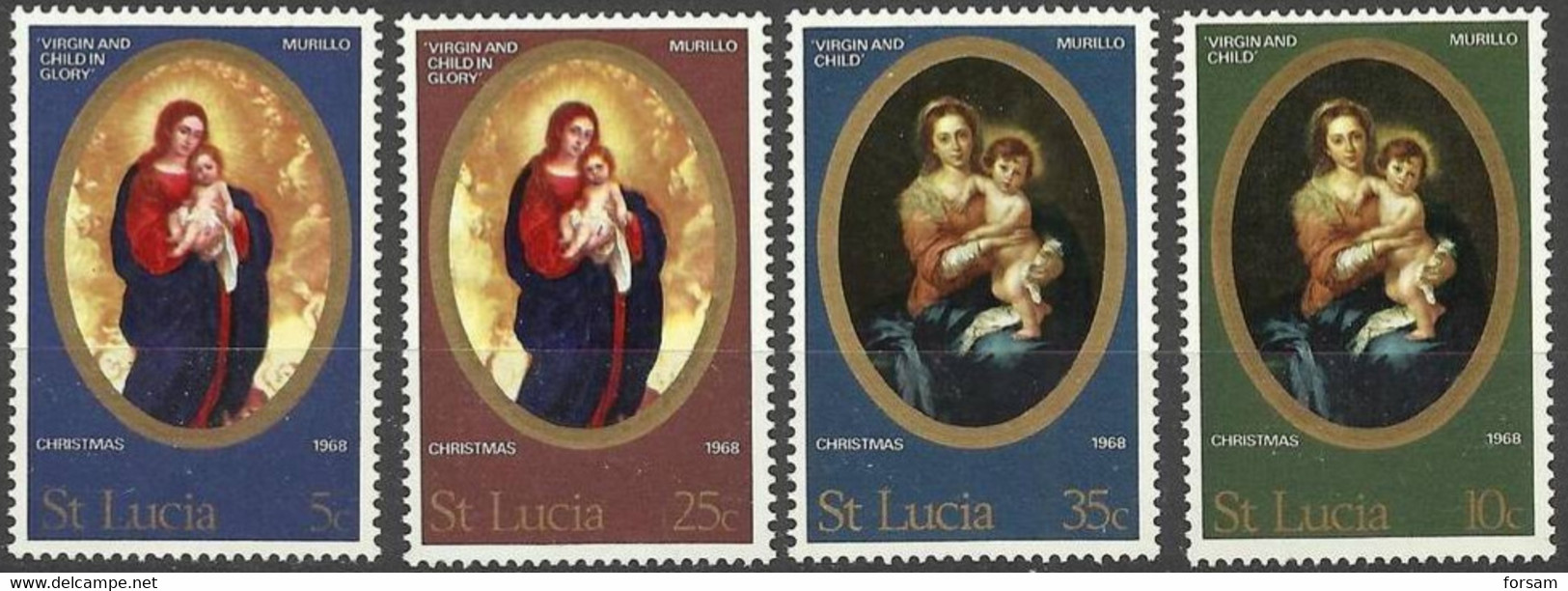 St.LUSIA..1968..Michel # 229-232...MNH. - St.Lucia (1979-...)