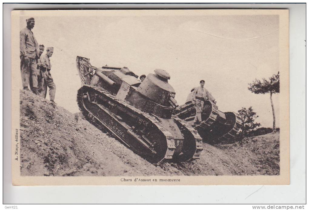 MILITÄR - PANZER - TANKS - CHARS - Manöver Frankreich - Ausrüstung