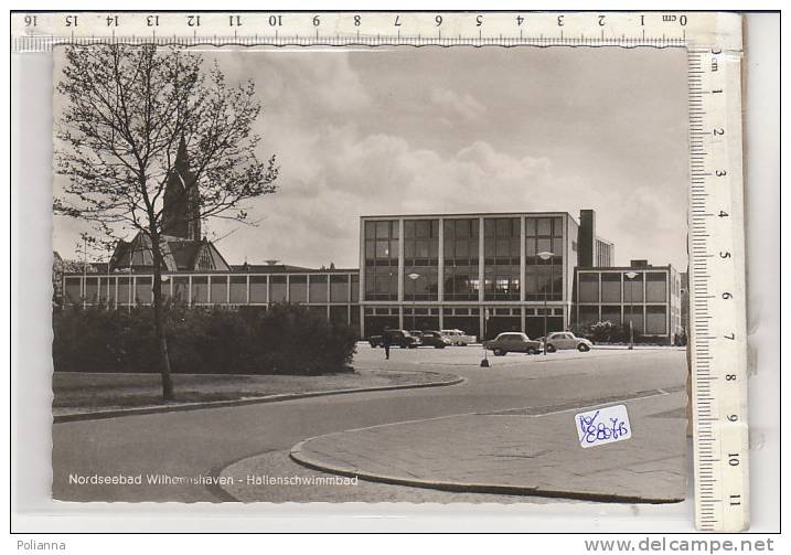 PO8807B# GERMANIA - GERMANY - NORDSEEBAD WILHELMSHAVEN - HALLENSCHWIMMBAD  VG 1967 - Wilhelmshaven