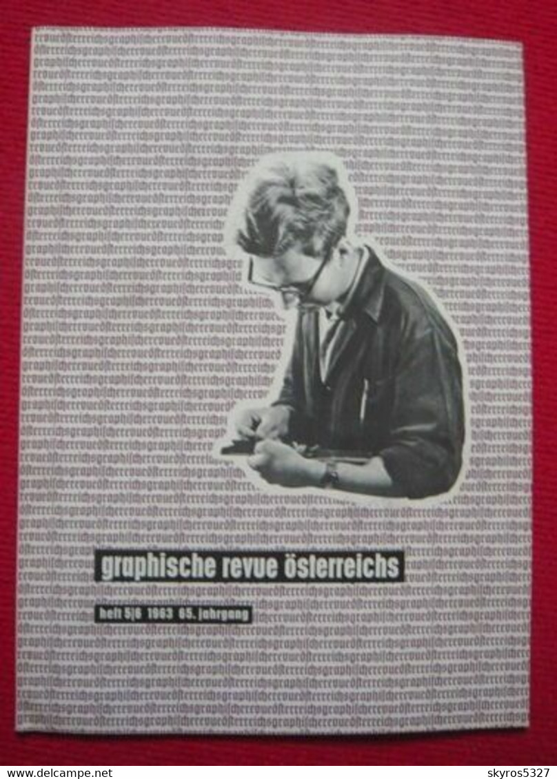 Graphische Revue Österreichs Heft 5/6 1963 - Sonstige & Ohne Zuordnung