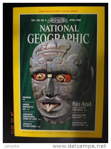 National Geographic Magazine April 1986 - Wissenschaften