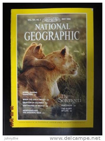 National Geographic Magazine May 1986 - Ciencias