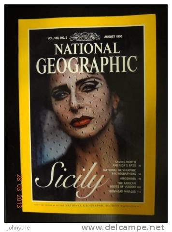 National Geographic Magazine August 1995 - Ciencias