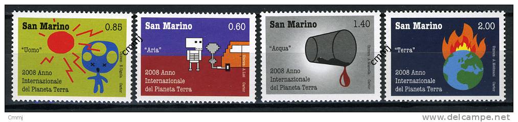 2008 - SAINT-MARIN - SAN MARINO - Sass. 2174/77 - MNH - (**) -  New Mint - Neufs