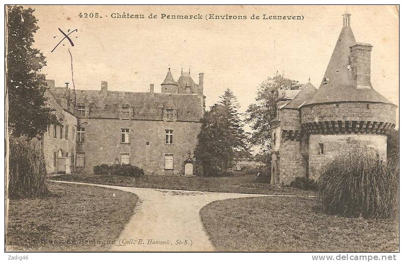 4205 - CHATEAU DE PENMARCK - ENVIRONS DE LESNEVEN - Lesneven