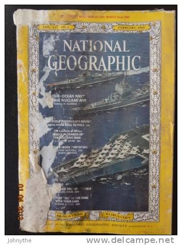 National Geographic Magazine February 1965 - Ciencias