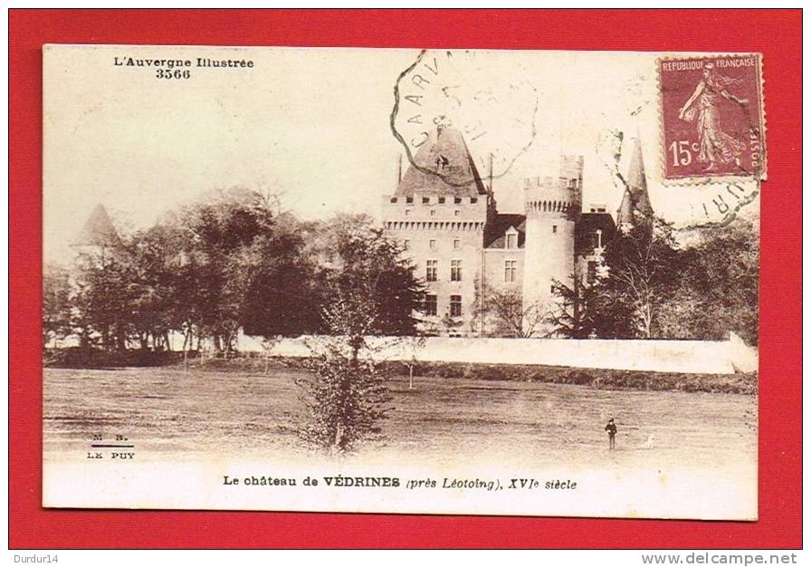 VEDRINES ( Cantal )  Le Château ..... - Andere & Zonder Classificatie