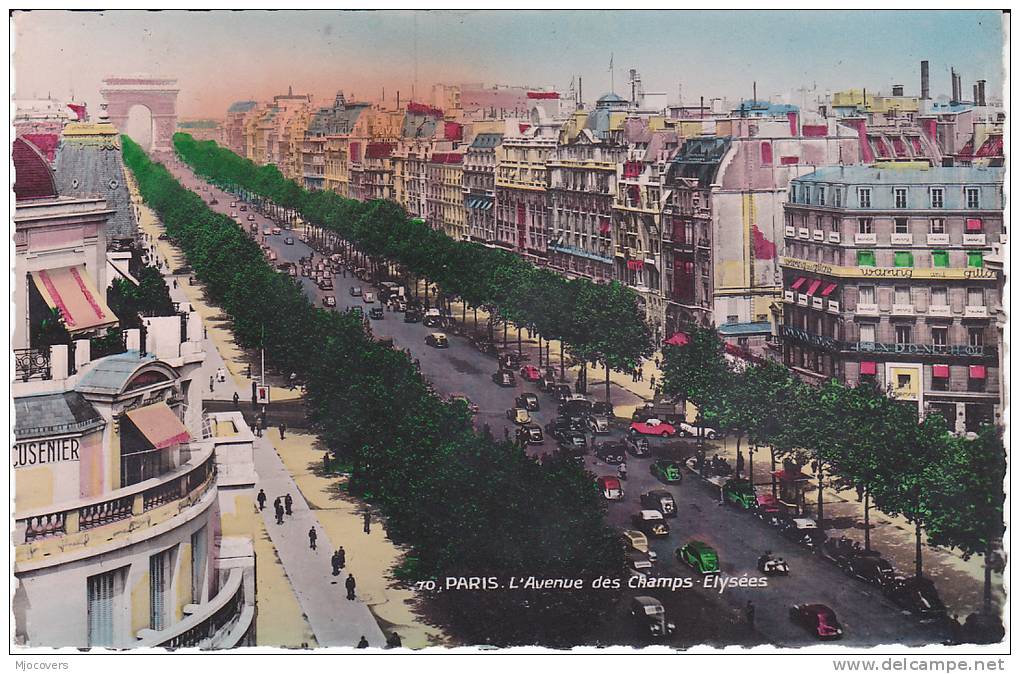 Old FRANCE Postcard PARIS  Champs Elysee - Champs-Elysées