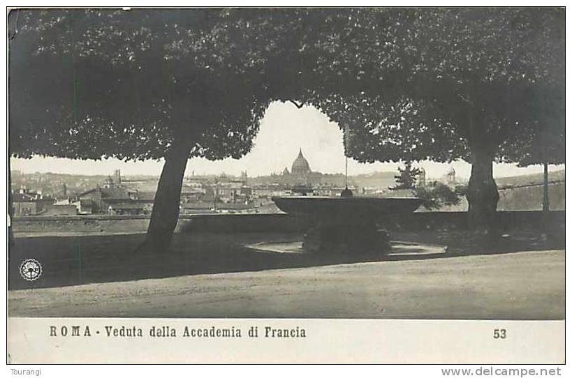 Mars13 1730 :  Roma -  Veduta Della Accademia Di Francia - Multi-vues, Vues Panoramiques