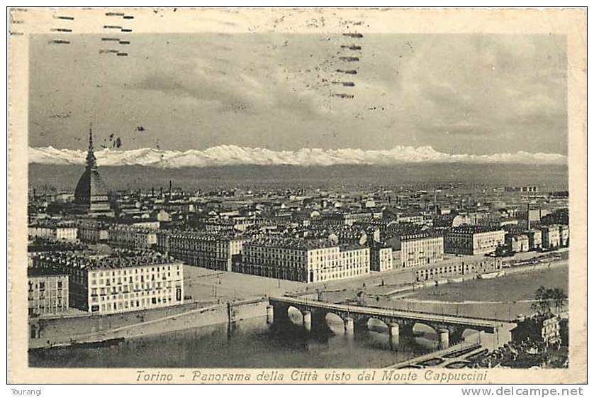 Mars13 1766 :  Torino  -  Panorama Della Città Visto Dal Monte Cappuccini - Panoramic Views