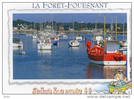 CPM  La Foret Fouesnant - La Forêt-Fouesnant