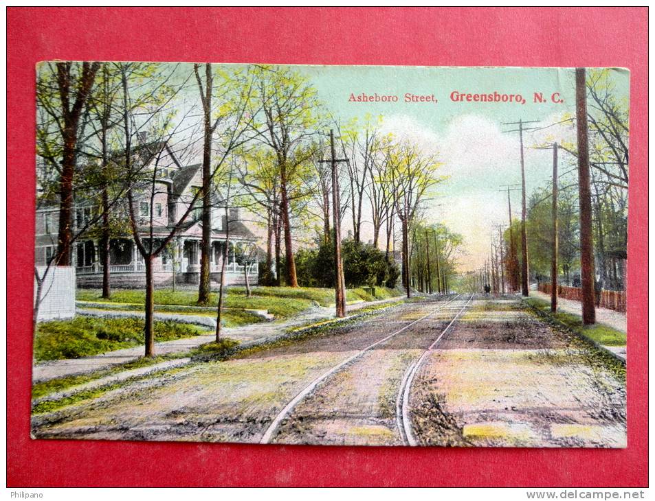 - North Carolina > Greensboro  Asheboro Street 1910 Cancel    Ref 909 - Greensboro