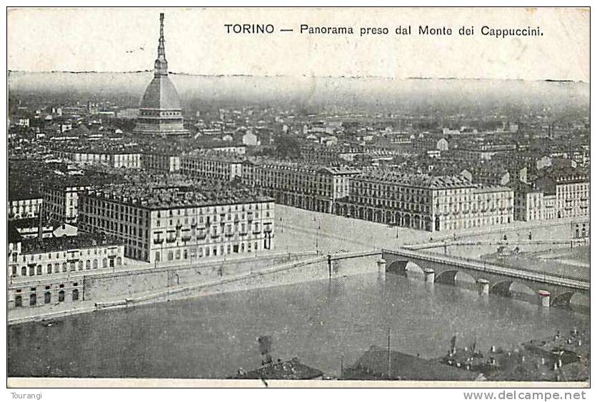 Mars13 1773 :  Torino  -  Panorama  -  Monte Cappuccini - Multi-vues, Vues Panoramiques