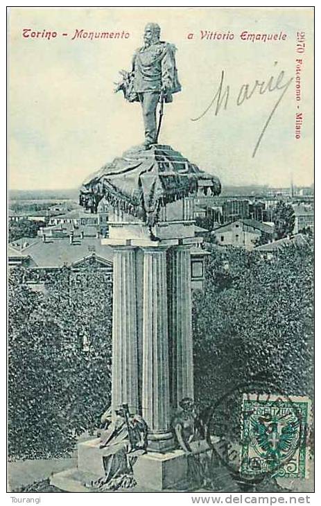 Mars13 1774 :  Torino  -  Monumento A Vittorio Emanuele - Autres Monuments, édifices