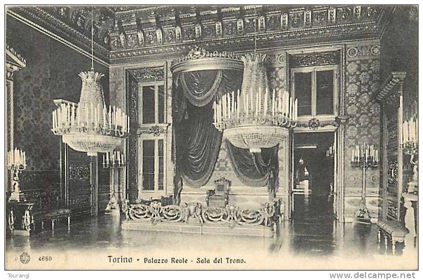 Mars13 1778 :  Torino  -  Palazzo Reale  -  Sala Del Trono - Palazzo Reale