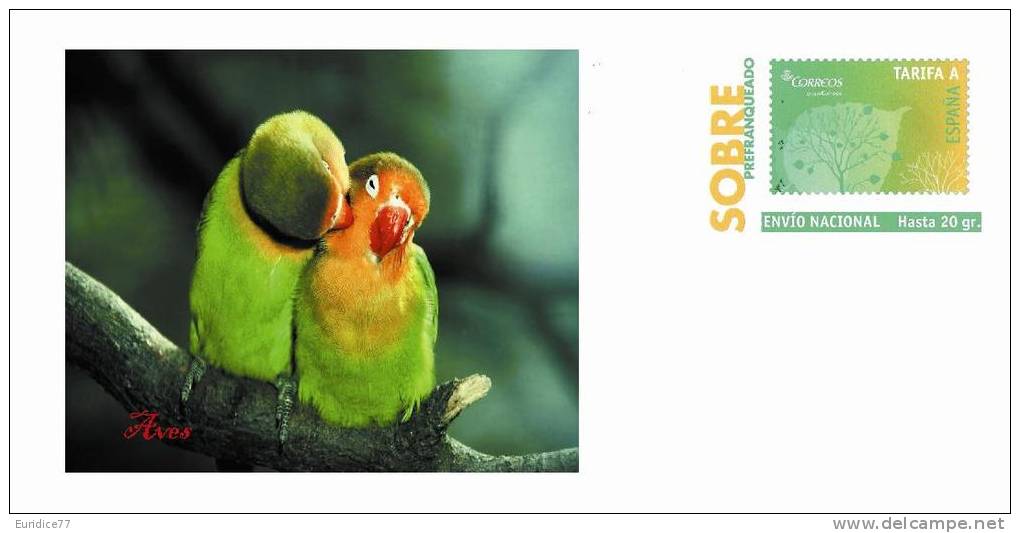 BIRDS Pre-paid Envelope 62 - Collections, Lots & Séries