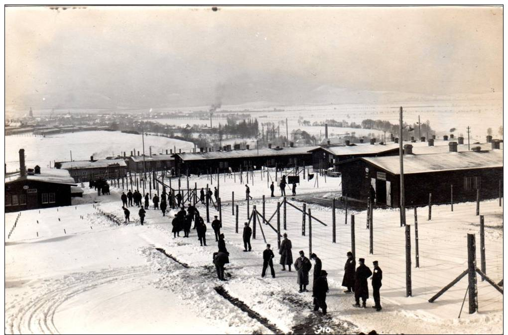 Camp De Prisonniers D'Ohrdruf 1ere Guerre Mondiale 1914-1918 Vue Générale Du Camp Sous La Neige (2) - Guerre 1914-18