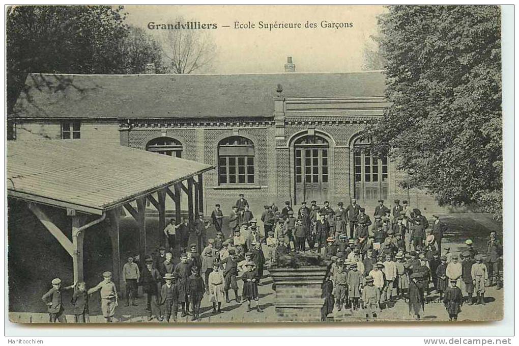 DEP 60 GRANVILLIERS ECOLE SUPERIEUR DE GARCONS - Grandvilliers