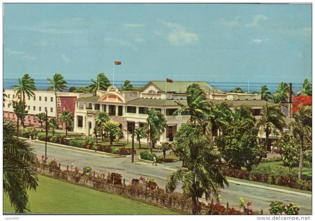 (750) Very Old Postcard - Carte Ancienne - Fiji Hotel Grand Pacific - Fidji