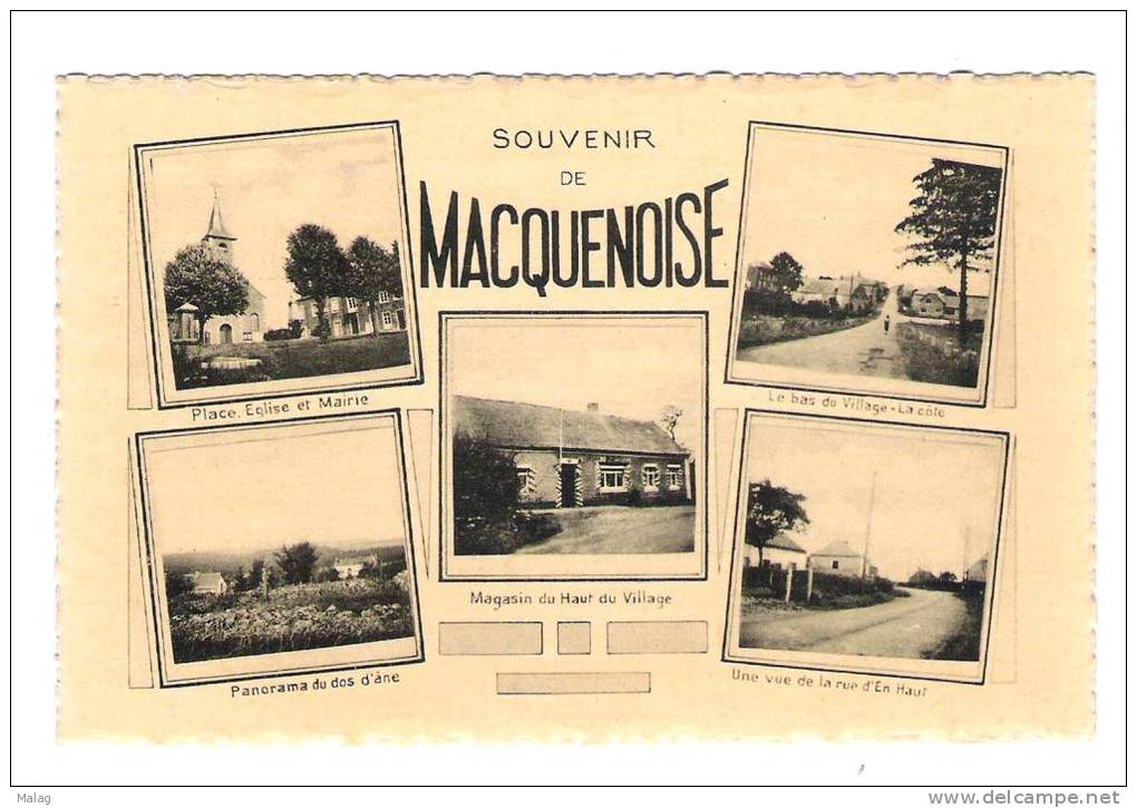 Souvenir De Macquenoise - Momignies