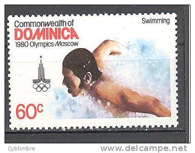 Dominique: Yvert N°644**; MNH; Natation; LIQUIDATION!!! A PROFITER!!! - Dominica (1978-...)