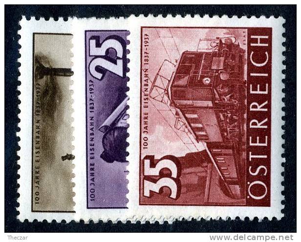 (1513A)  Austria 1937  Mi.646-48  Mint*  Sc.385-87 - Ungebraucht