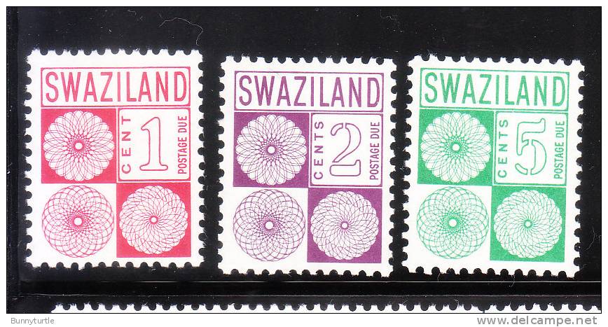 Swaziland 1971 Postage Due Stamps MNH - Swaziland (1968-...)