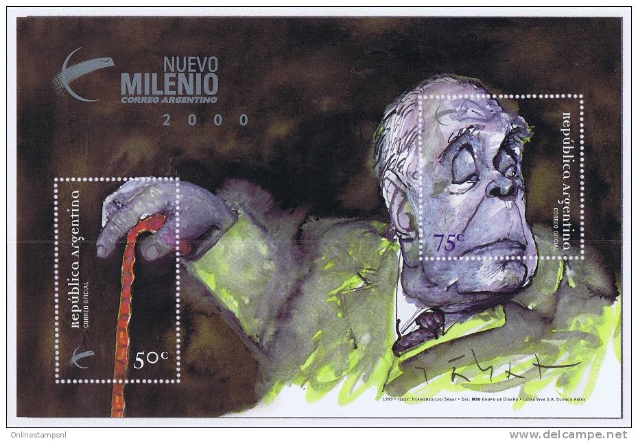 Argentie: 1999, Mi 3 X Block 65-66-67  MNH/** - Nuovi