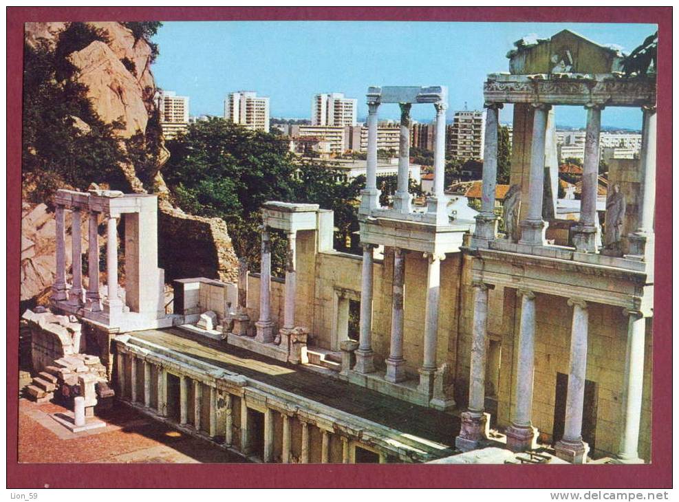 A12336 / Plovdiv Plowdiw -  The Ancient Theatre  - Bulgaria Bulgarie Bulgarien Bulgarije - Bulgaria