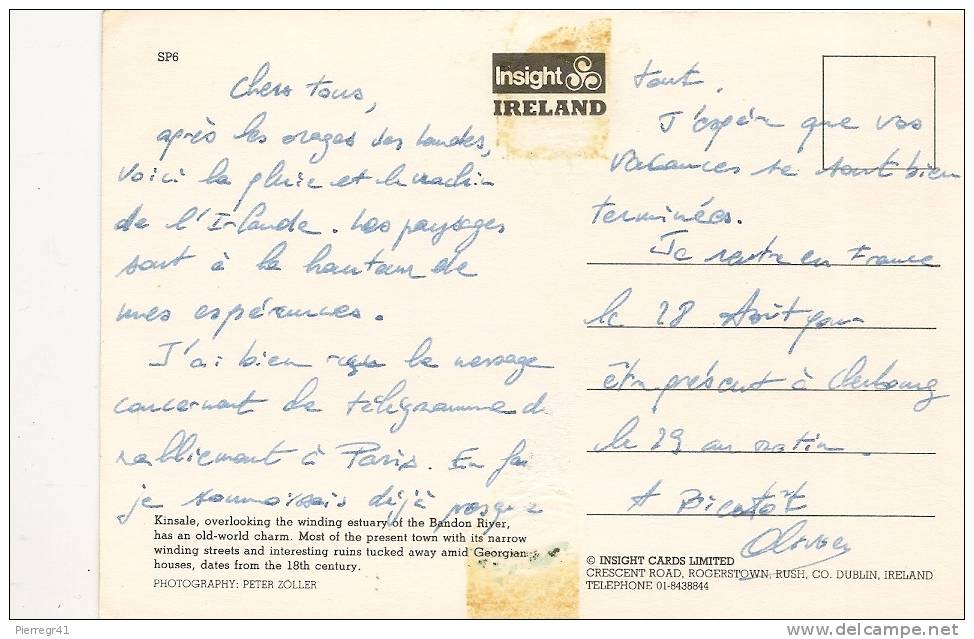 CPA-1970--EUROPE-IRLANDE-KINSALE-LE PORT-TBE - Other & Unclassified