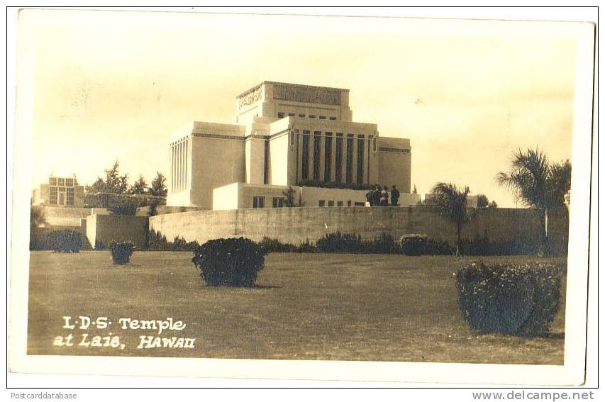 L. D. S. Temple At Laie, Hawaii - Autres & Non Classés