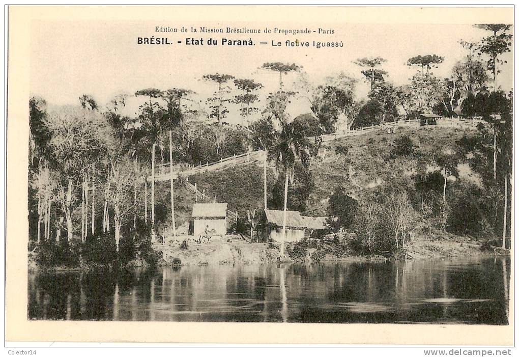 BRESIL ETAT DU PARANA  FLEUVE IGUASSU - Autres