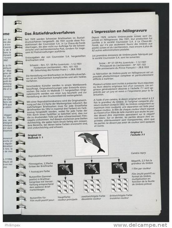 "Rasterfehler Im Aetztiefdruck"(Grid Plate Flaws Photogravure Printing),  Extremely Interesting Handbook About Varieties - Handbooks