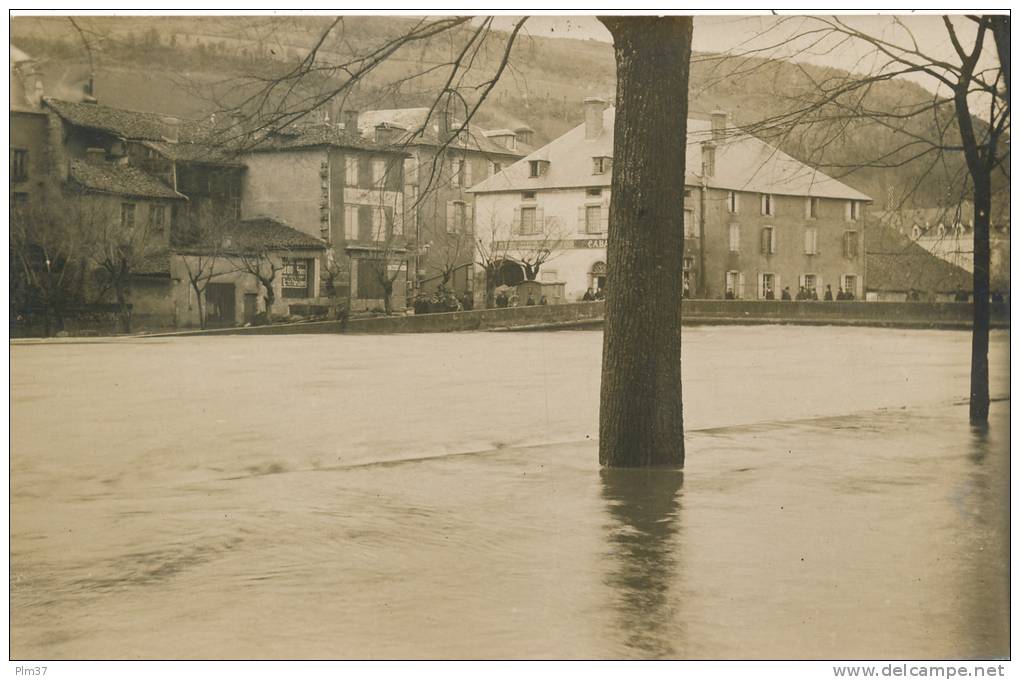 FIGEAC - Carte Photo - Crue Du Célé - Figeac