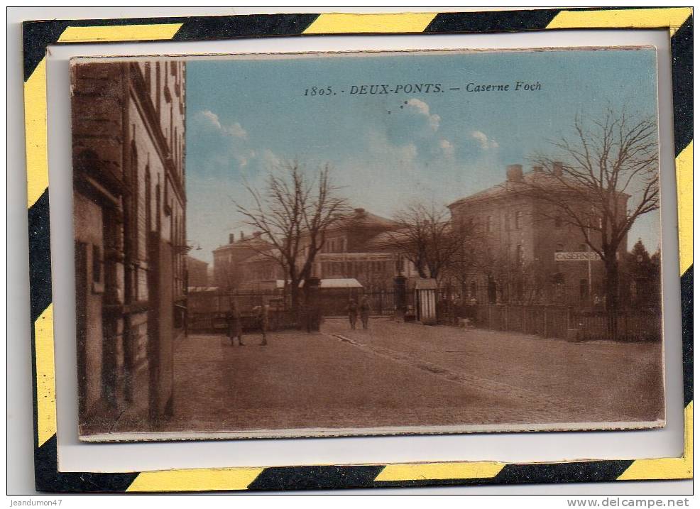 ZWEIBRUCKEN. - . DEUX-PONTS - CASERNE FOCH - Zweibrücken