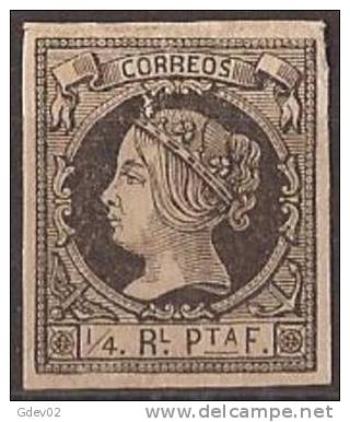 CU11-LB100TCFR.Spain.Esp Agne .CUBA   ESPAÑOLA.. ISABEL II .1962.(Ed 11*)  MAGNIFICO - Familias Reales