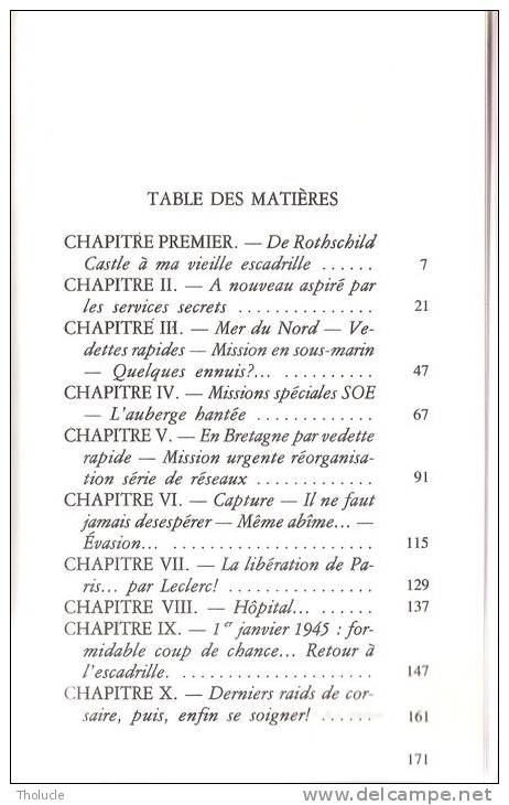 Missions Fantômes-Guerre 1940-1945 -Aviation- Doc Adam-R.A.F.- Forces Françaises Libres- S.O.E.- Parachutiste-commando - Histoire