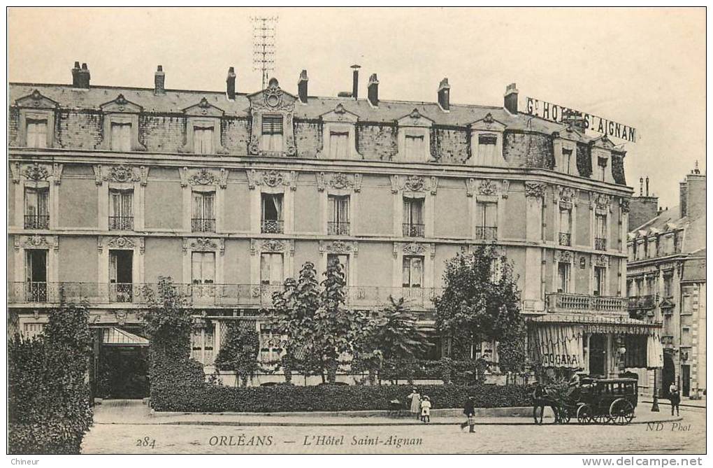 ORLEANS L'HOTEL SAINT AIGNAN - Orleans
