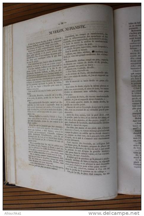 1854 THE JOURNAL OF GIRLS OLD BOOK 18 Prints: Read Contents,scroll 21 photos1872 WOMEN OF FRANCE Journal des demoiselles