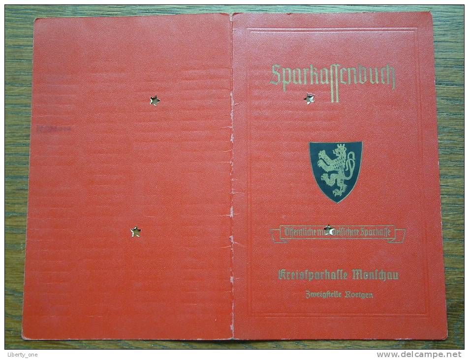 KREISSPARKASSENBUCH Nr. 5276 / Schwarz Wilhelm Roetgen (?) - 1962/63/64/65 ( For Details See Photo ) !! - Unclassified