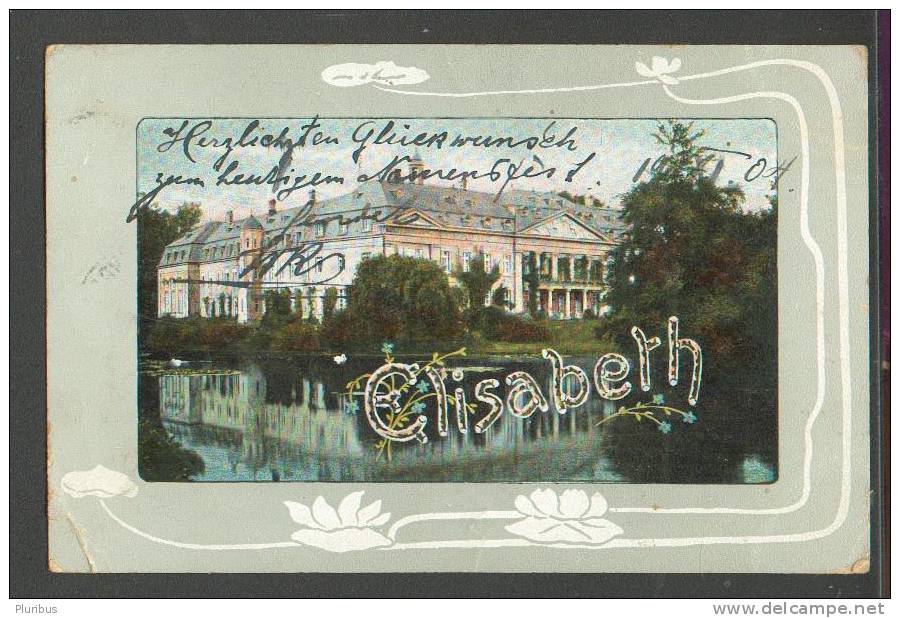 RUSSIA  LATVIA  MITAU  1904  , OLD POSTCARD  EDGAR  SCHMIDT DRESDEN   ,O - Briefe U. Dokumente